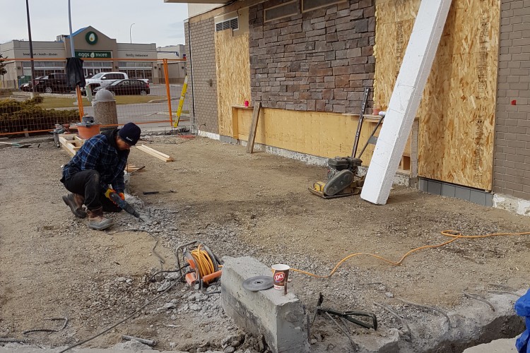 Demolition and Foundation for building extension